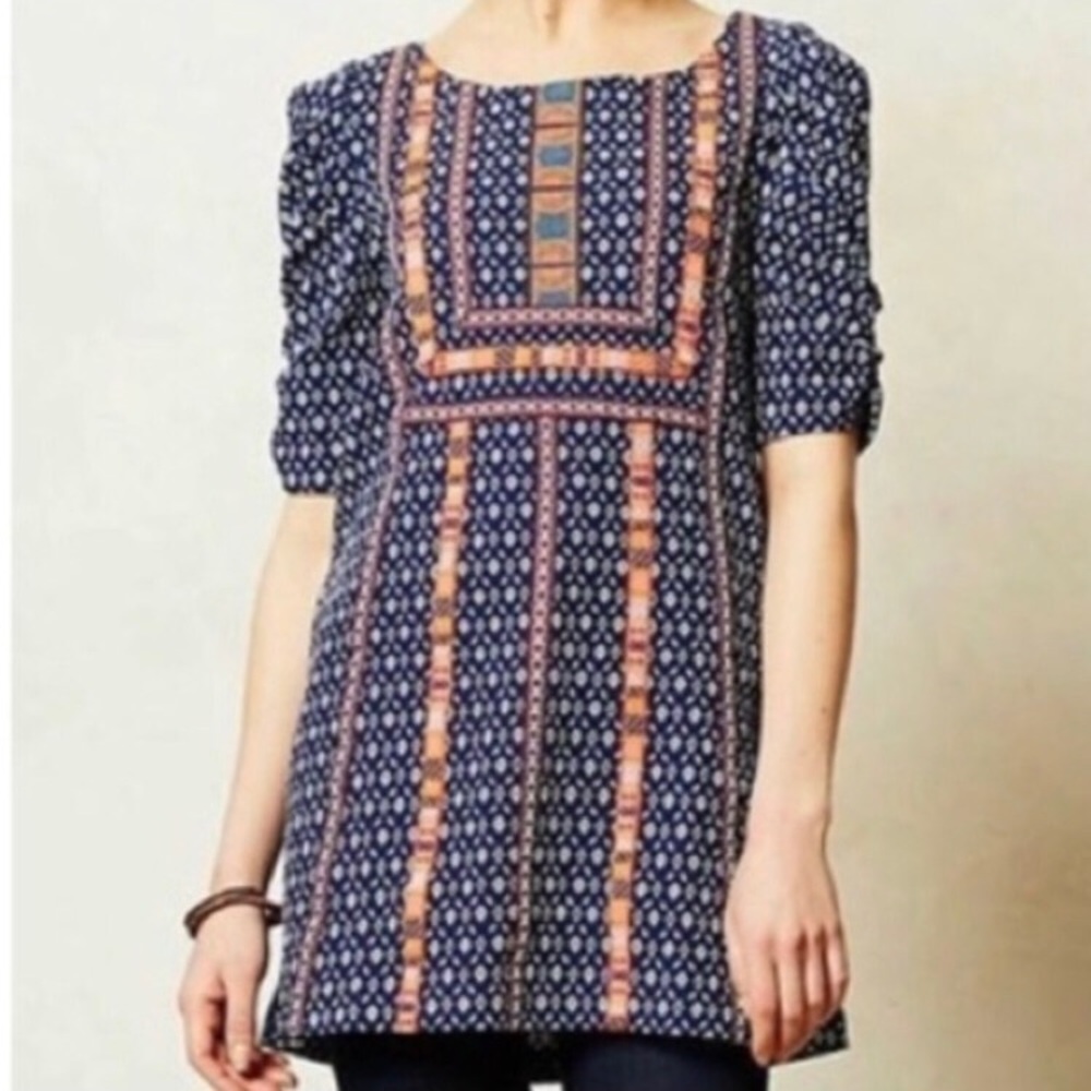 Anthropologie tunic top
